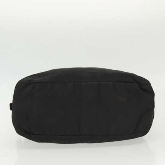 PRADA Hand Bag Nylon Black Silver Auth - Picture 6 of 16